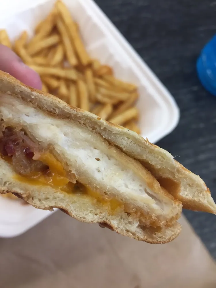 Kids Grilled Cheese with Fries